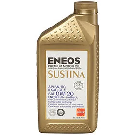 ENEOS Sustina Full Synthetic Motor Oil 0W-20 image 3