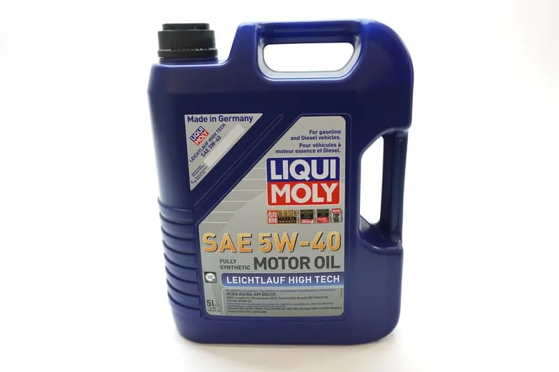 LIQUI MOLY Leichtlauf High Tech Full Synthetic Motor Oil 5W-40 image 3