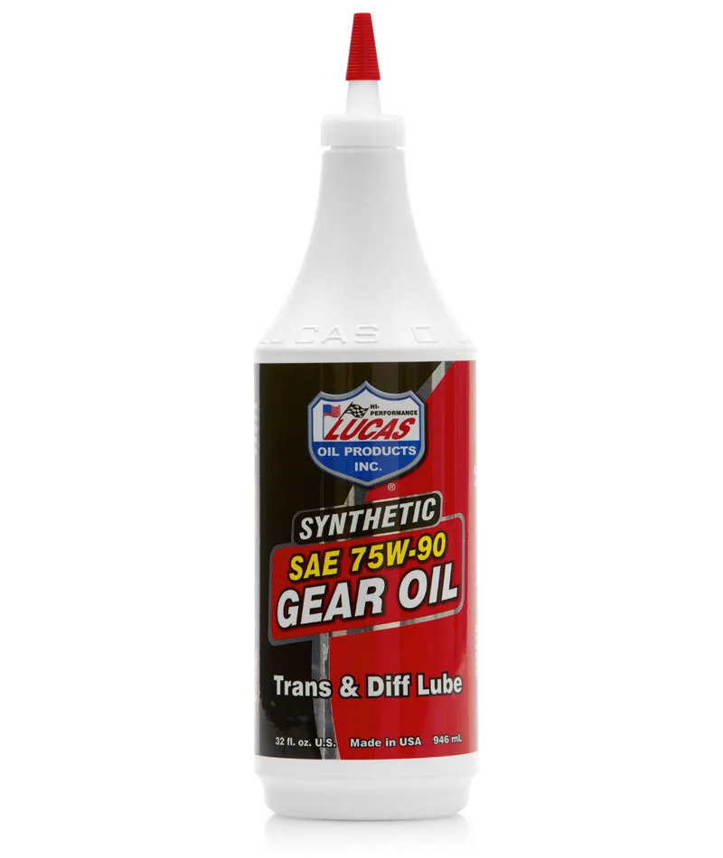 Lucas Oil Synthetic SAE 75W-90 Gear Oil