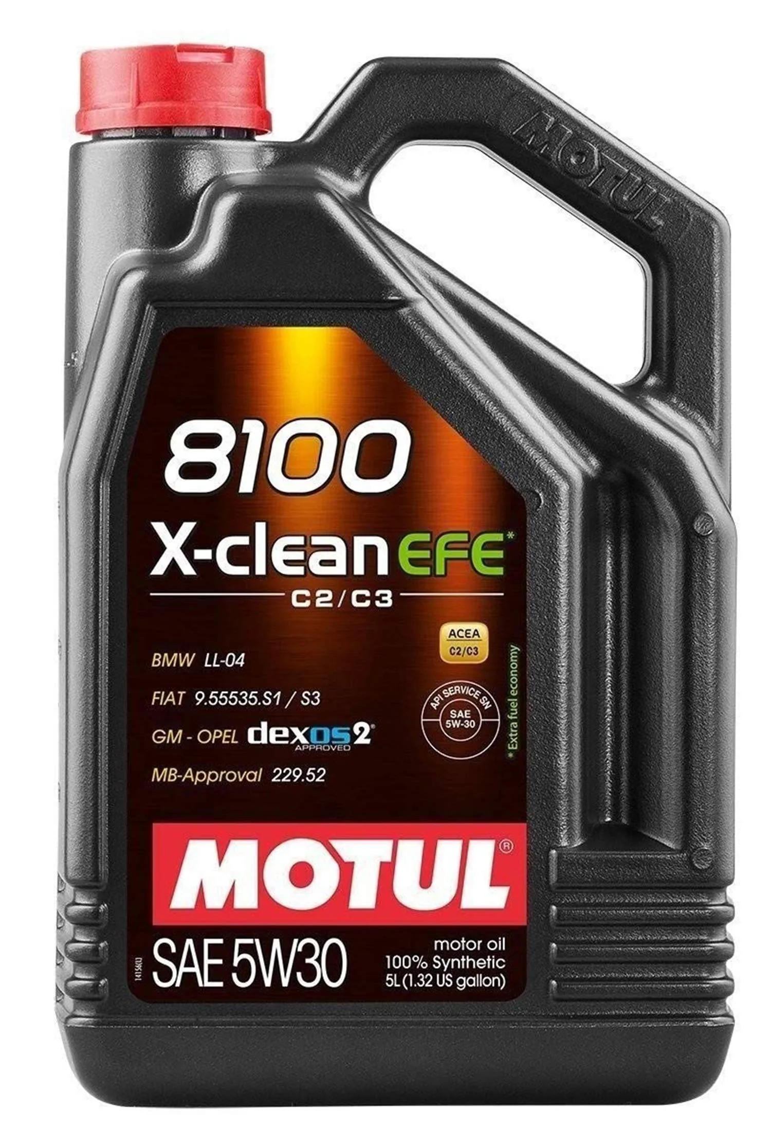 MOTUL 8100 X-clean Full Synthetic Motor Oil 5W-40 image 2