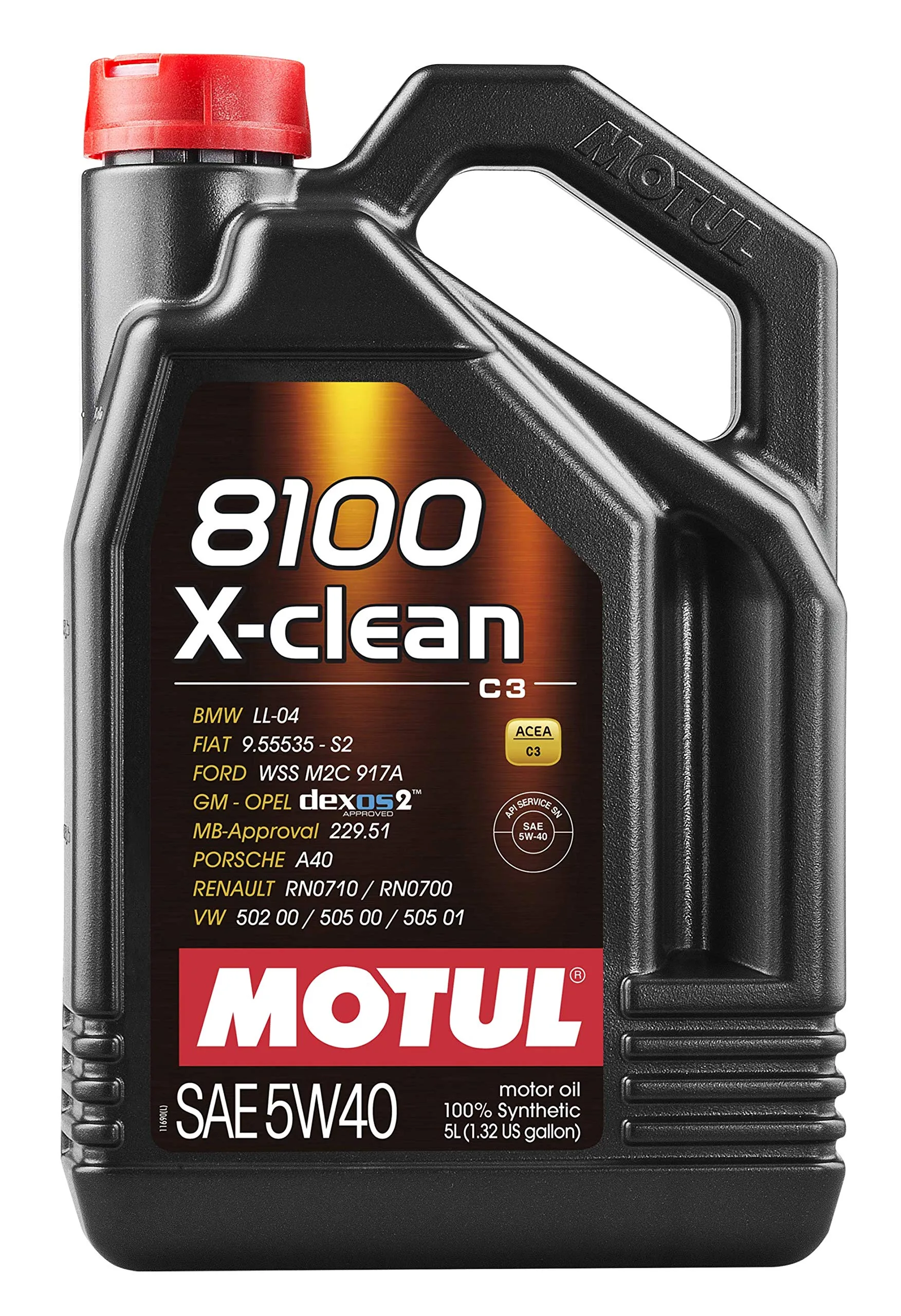 MOTUL 8100 X-clean Full Synthetic Motor Oil 5W-40 image 3